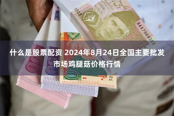 什么是股票配资 2024年8月24日全国主要批发市场鸡腿菇价格行情