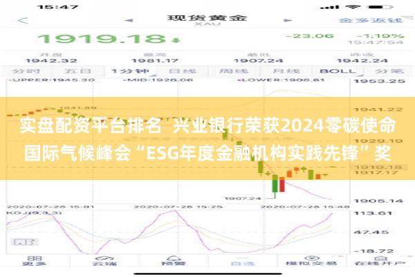 实盘配资平台排名  兴业银行荣获2024零碳使命国际气候峰会“ESG年度金融机构实践先锋”奖